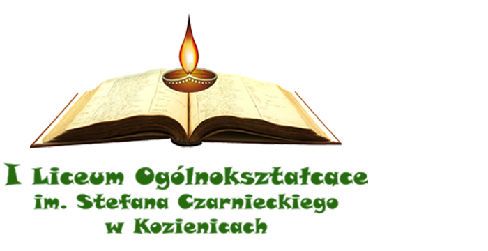 Logo I Liceum Ogólnokształcącego im. Stefana Czarnieckiego w Kozienicach