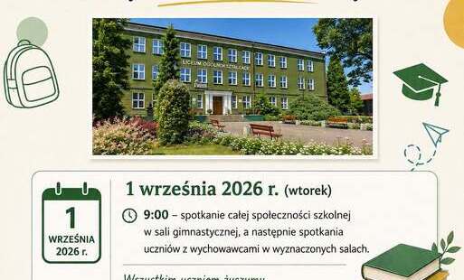 Zdjęcie do Rozpoczęcie roku szkolnego 2026/2027 i wywiad&oacute;wki