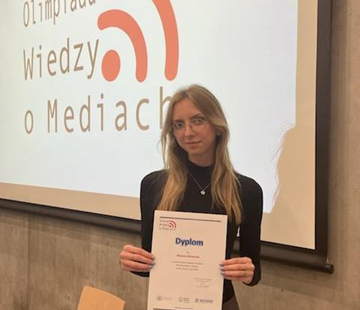 Zdjęcie do Udział w eliminacjach okręgowych Olimpiady Wiedzy o Mediach