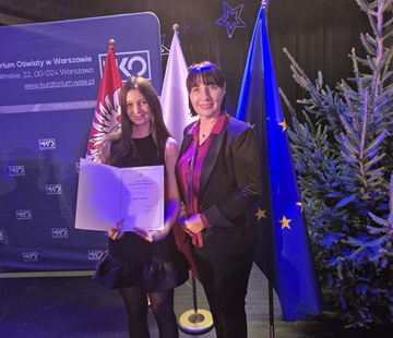 Zdjęcie do Laureatka Stypendium Prezesa Rady Ministr&oacute;w po raz drugi!