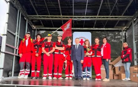 Zdjęcie do Drużyna Medyczna z I LO w Kozienicach 3. najlepszą drużyną w Polsce